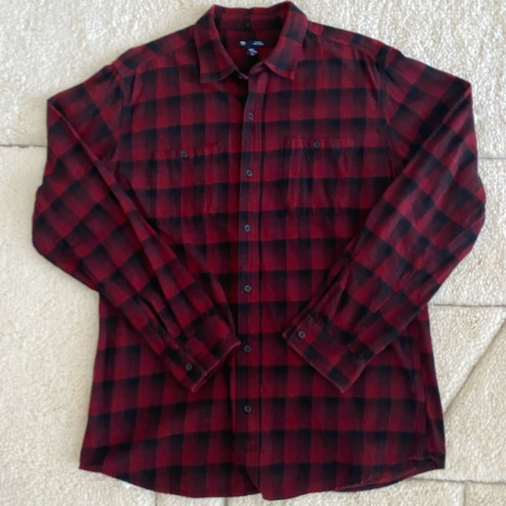 Gap Brushed Flannel sz L